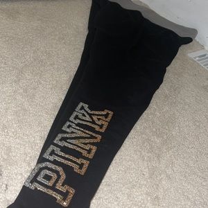 VS PINK YOGA LEGGINGS | (M)